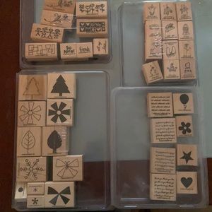 Lot of Stampin Up Stamp Sets